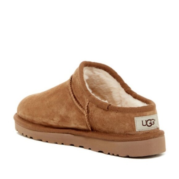 New UGG Classic Water Resistant Wool Blend Slipper - Picture 3 of 6